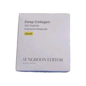 SUNGBOON EDITOR Deep Collagen Silk Peptide Intensive Ampoule 40ml Skincare NEW